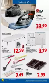 Volantino Lidl settimana 41 Pagina 38: ZENKER €3,99, W5 Asse da stiro da tavolo €12,99