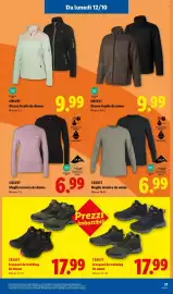 Volantino Lidl settimana 41 Pagina 41: CRIVIT Giacca in pile da uomo €9,99, CRIVIT Giacca in pile da donna €9,99