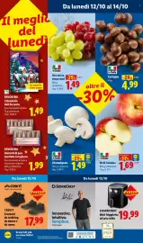 Volantino Lidl settimana 41 Pagina 55: Castagne €4,99, MELE SAMBOA €1,69