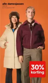 HEMA folder week 41 Pagina 2: alle damesjassen S t/m XL Bij minimale besteding van 19.99 000000 30% korting