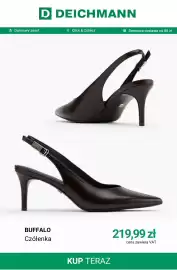 Deichmann gazetka tydzień 41 Strona 8: Czółenka Buffalo €219,99