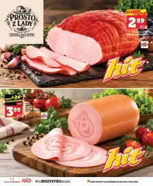 Topaz gazetka tydzień 41 Strona 12: Schab pieczony Pekpol €2,89, Smakołyk Puchatka Indykpol €3,99