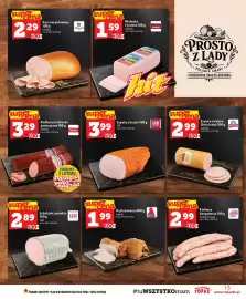 Topaz gazetka tydzień 41 Strona 13: Mielonka tyrolska Sokołów €1,59, Kąski piwosza Cedrob €1,99
