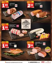 Topaz gazetka tydzień 41 Strona 15: Polędwica sopocka Pekpol €2,29, Kiszka pasztetowa €1,49