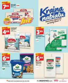 Topaz gazetka tydzień 41 Strona 17: Ser mozzarella klasyczna Galbani €4,49, Ser Apetina Original Arla €6,99