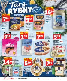 Topaz gazetka tydzień 41 Strona 24: Filety z makreli w oleju Graal €5,99, Śledzik solony po kołobrzesku Seko €14,99