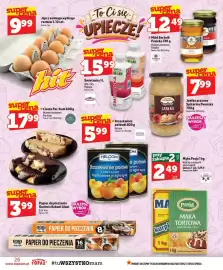 Topaz gazetka tydzień 41 Strona 26: Jajka kurze z wolnego wybiegu rozmiar L €9,99, Jabłka prażone Spiżarnia Dworska €7,99