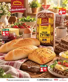 Topaz gazetka tydzień 41 Strona 27: Chleb żytni ze słonecznikiem Piekarnia Sokołowska €4,99