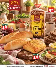 Topaz gazetka tydzień 41 Strona 27: Chleb żytni ze słonecznikiem Piekarnia Sokołowska €4,99
