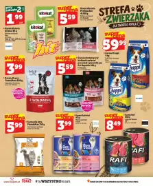 Topaz gazetka tydzień 41 Strona 32: Karma OptiVital kawałki z kurczakiem w sosie €3,99, Karma Rafi z jagnięciną €8,49