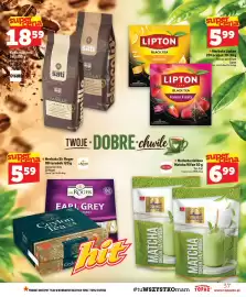Topaz gazetka tydzień 41 Strona 37: Herbata Lipton Lemon €5,99, Herbata zielona Matcha Vifon €6,99