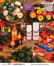 Topaz gazetka tydzień 41 Strona 4: Wkład Tuba WP6N Ognik Bispol €6,99, Wkład WP4 Ognik Bispol €3,99