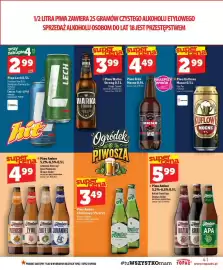 Topaz gazetka tydzień 41 Strona 41: Piwo Lech Premium €2,99, Piwo Kuflowe Mocne €2,99