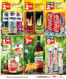 Topaz gazetka tydzień 41 Strona 43: Napój Oshee €2,49, Suplement diety Dr Vita €5,99