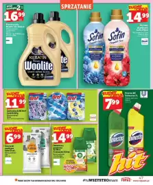 Topaz gazetka tydzień 41 Strona 47: Ściereczki nawilżane Luba €6,99, Płyn do WC Domestos €7,99