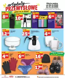 Topaz gazetka tydzień 41 Strona 48: Biustonosz €17,99, Patera szklana Alvena 19 cm €12,99