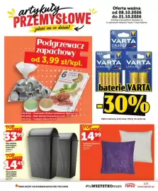 Topaz gazetka tydzień 41 Strona 49: Poszewka welurowa 45x45 cm €14,99, Kosz uchylny antracytowy Cesare €33,99