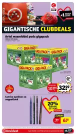 Kruidvat folder Pagina 10: Catrice eyeliner en oogpotlood €6,38, Ariel wasmiddel pods €32,99