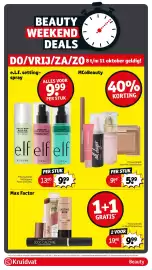 Kruidvat folder Pagina 15: Max Factor blush €9,99, E.l.f. setting-spray €9,99