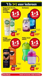 Kruidvat folder Pagina 3: Snuggs menstruatie-ondergoed €19,99, Philips Avent bekers €6,99