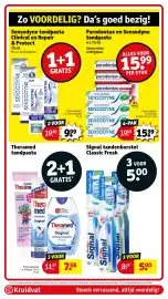 Kruidvat folder Pagina 43: Theramed tandpasta €7,58, Signal tandenborstel Classic Fresh €5,00