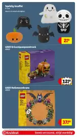 Kruidvat folder Pagina 47: Squishy knuffel €2,99, LEGO Halloweenkrans €37,99