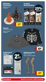 Kruidvat folder Pagina 49: Sweater €6,99, Halloween heksenhoed €1,99