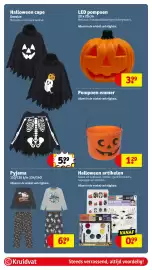 Kruidvat folder Pagina 51: Halloween artikelen €0,99, Pyjama €6,99