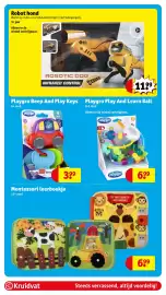 Kruidvat folder Pagina 67: Montessori leerboekje €6,99, Playgro Beep And Play Keys €3,99