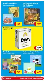 Kruidvat folder Pagina 70: Karen mini spel €7,99, Prentenboek €3,99