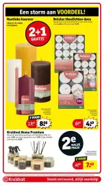 Kruidvat folder Pagina 77: Kruidvat Home Premium €7,49, Rustieke kaarsen €8,98