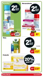 Kruidvat folder Pagina 84: Mercurochrome €9,74, Protectis Adult €23,50