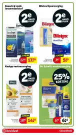 Kruidvat folder Pagina 85: Kneipp voetverzorging €14,25, Dr. Scholl's voetverzorging €6,44