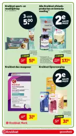 Kruidvat folder Pagina 88: Kruidvat maaltijdshake vanille €17,24, Kruidvat sport- en maaltijdreep €5,00