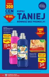 ALDI gazetka tydzień 41 Strona 10: Margaryna Kasia €3,49, Coccolino Płyn do płukania tkanin €11,99