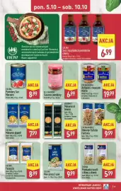 ALDI gazetka tydzień 41 Strona 19: CUCINA Sos z sycylijskich pomidorów cherry €6,99, CUCINA Focaccia €8,99