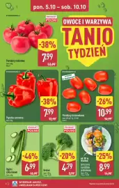 ALDI gazetka tydzień 41 Strona 2: Pomidory malinowe €7,99, Papryka czerwona €7,99