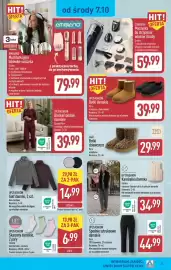 ALDI gazetka tydzień 41 Strona 37: UP2FASHION Spodnie sztruksowe damskie €44,99, L&D Botki dziewczęce €29,99