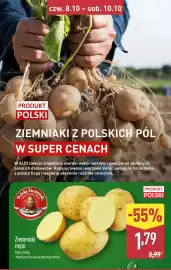 ALDI gazetka tydzień 41 Strona 40: Ziemniaki myte €1,79