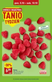 ALDI gazetka tydzień 41 Strona 6: Maliny €6,99