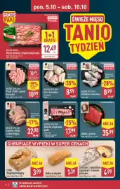 ALDI gazetka tydzień 41 Strona 8: Mięsne Specjały Uda z kurczaka €8,99