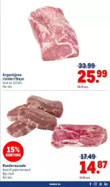 Makro folder | Food Pagina 15: Rundersucade €14,87, Argentijnse runderribeye €25,99