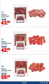 Makro folder | Food Pagina 17: Redfield rundertournedos €59,99, Redfield runderentrecote €42,99
