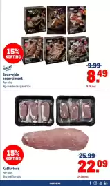 Makro folder | Food Pagina 19: Kalfsvlees €22,09, Smart Chef Sous-vide assortiment €8,49