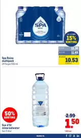 Makro folder | Food Pagina 49: Spa Reine multipack €10,53, Sun d'Or mineraalwater €1,50