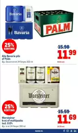 Makro folder | Food Pagina 55: Warsteiner krat of multipacks €11,69, Bavaria of Palm €11,99