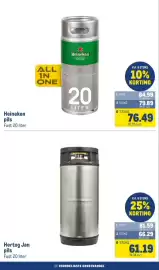 Makro folder | Food Pagina 60: Hertog Jan pils €61,19, Heineken pils €76,49