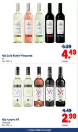 Makro folder | Food Pagina 62: Hardy's VR €2,99, Alle Gallo Family Vineyards €4,49