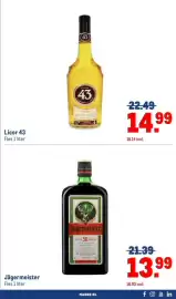 Makro folder | Food Pagina 69: Licor 43 €14,99, Jägermeister €13,99
