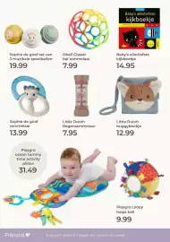 Prenatal folder Pagina 13: Little Dutch buggyboekje €12,99, Sophie de giraf rammelaar €13,99